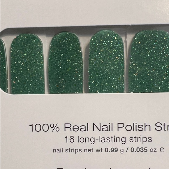 Color Street Other - Queen of Green Glitter Nail Polish Strips- Color Street